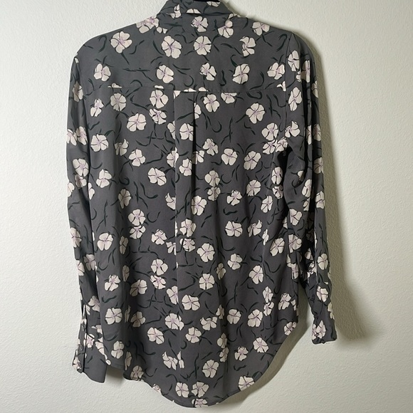 EQUIPMENT x Revolve Luis Silk Floral Blouse | Size S | 100% Silk - Picture 8 of 9